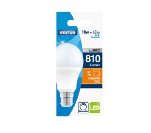 GLS LED 10W Pearl Bayonet Cap Dimmable Warm White
