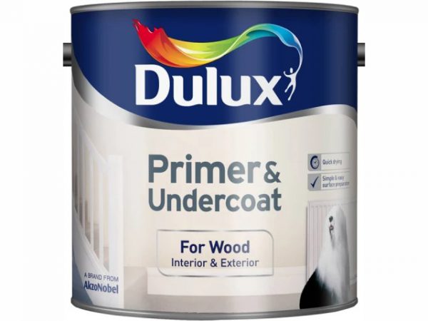 Dulux Quick Dry Wood Primer/ Undercoat 2.5L