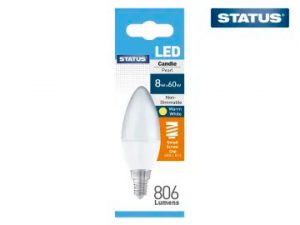 8W SES CANDLE 806L NON DIMMABLE