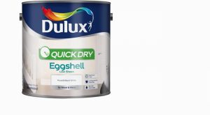 Dulux Quick Dry Eggshell Pure Brilliant White 2.5L