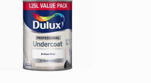 Dulux Professional Undercoat Pure Brilliant White 1.25L