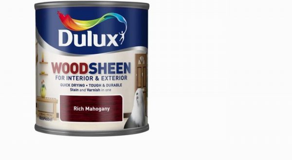 Dulux Quick Dry Interior/ Exterior Woodsheen Rich Mahogany 750ml