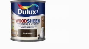 Dulux Quick Dry Interior/ Exterior Woodsheen Dark Walnut 750ml