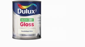 Dulux Quick Dry Gloss Pure Brilliant White 750ml