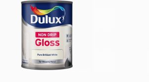 Dulux Non Drip Gloss Pure Brilliant White 750ml