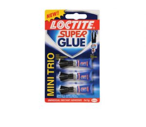 LOCTITE Super Glue Mini Trio 3 x 1g