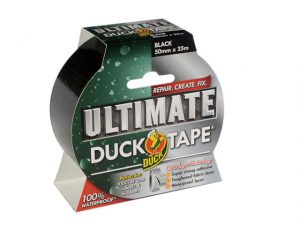 Duck Ultimate Tape Black 50mm x 25m
