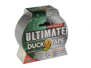 Duck Ultimate Tape Silver 50mm x 25m