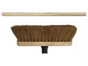 Natural Coco Broom Head 290mm + Handle