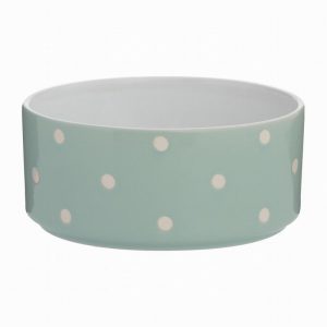 Mason Cash Pet Bowl Polka Dot Sage 18cm