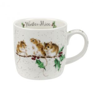 Wrendale Mug Winter Mice