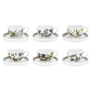 Portmeirion Botanic Garden Breakfast Cup and Saucer Single