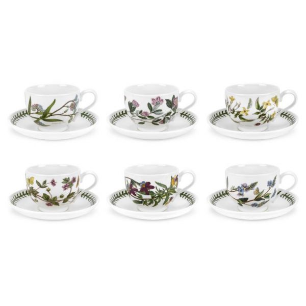 Portmeirion Botanic Garden Breakfast Cup and Saucer Single