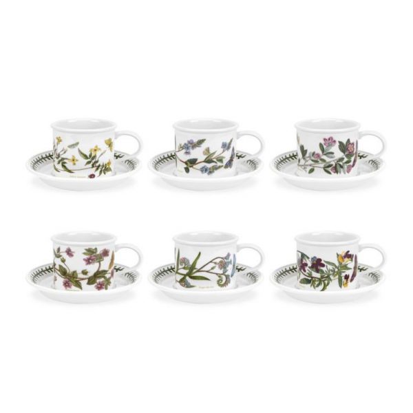 Portmeirion Botanic Garden Tea Cup and Saucer Single