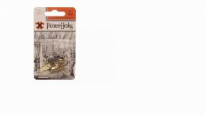 No.1 Picture Hooks Small x 5 Blister Packed