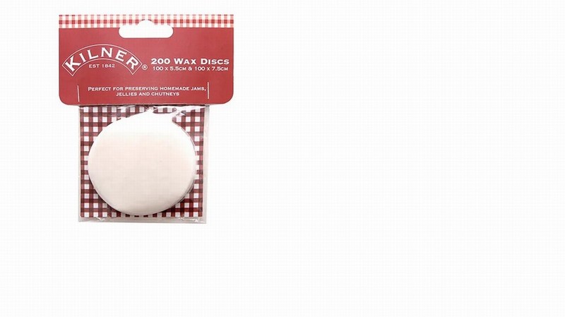 Kilner Pack Of 200 Jam Jar Wax Discs 5.5cm & 7.5cm Food Jar Caps Paper ...