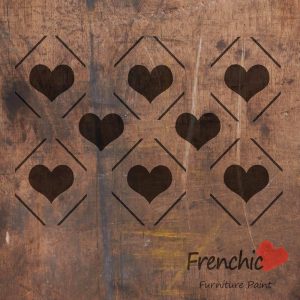 Frenchic Stencil Diamond Hearts FS01-DH