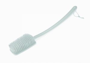 Bath Brush Rectangular Head- White