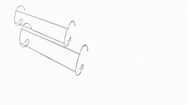 Radiator Airer Chrome x 2