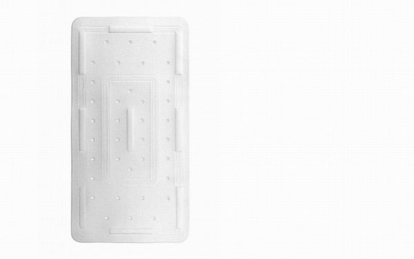 Showerdrape Comfy Bath Mat White
