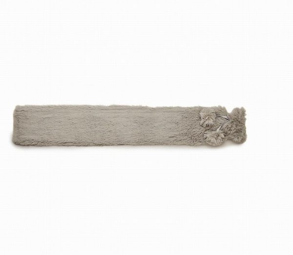 Warmies® Extra Long Hot Water Bottle Grey Fur