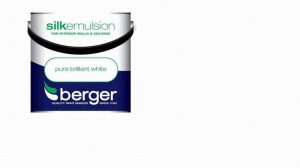 Berger Silk Emulsion Brilliant White 1L
