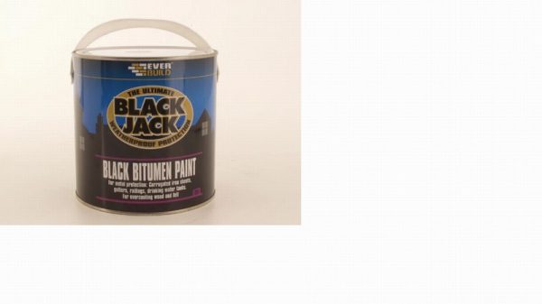 Everbuild Black Bitumen Paint 2.5L