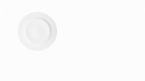 Simplicity Rim Salad Plate 23cm