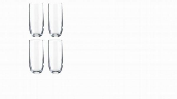 Ravenhead Tulip Set Of 4 Hiball Glasses 30cl - Image 2