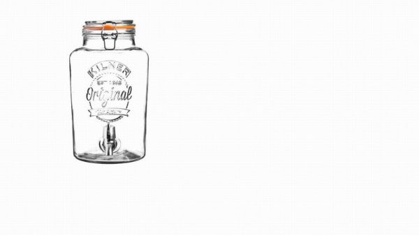 Kilner Clip Top Round Drinks Dispenser 5 Litre