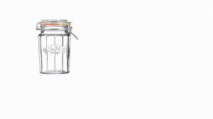 Kilner Facetted Clip Top Jar 0.95 Litre