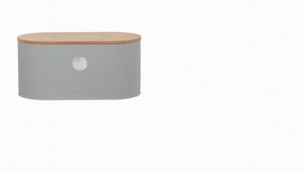 Typhoon Living Grey Bread Bin