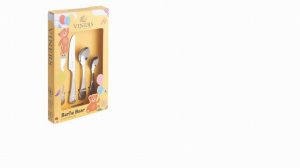 Viners Bertie 4 Pce Kids Cutlery Set Giftbox 0304.001