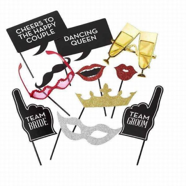 Talking Tables Modern Romance Wedding Photobooth Props - Image 2