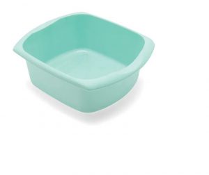 Addis Rectangular Washing Up Bowl Blue Haze Large