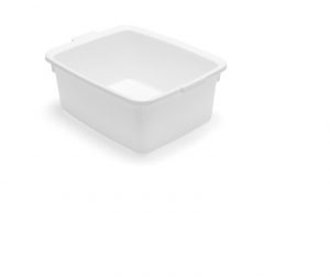 Addis Five Star Washing Up Bowl Rectangular White (Butler)