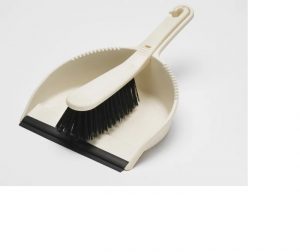 Addis Stiff Dustpan Set Linen