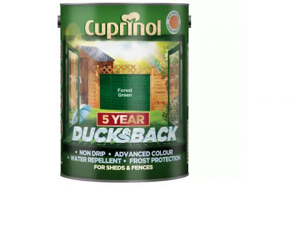 Cuprinol 5 Year Ducksback Forest Green 5L