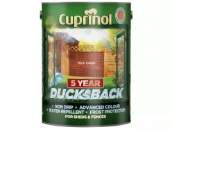 Cuprinol 5 Year Ducksback Rich Cedar 5L