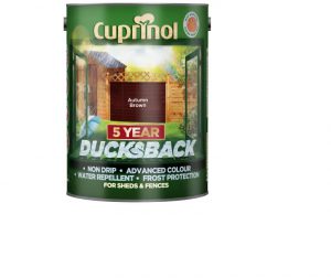 Cuprinol 5 Year Ducksback Autumn Brown 5L