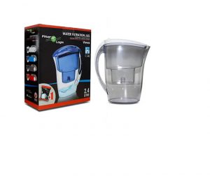 FilterLogic Water Filter Jug + Filter White