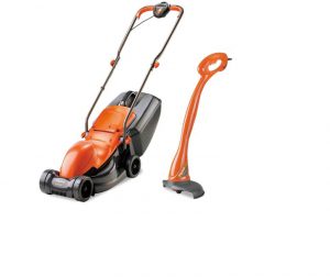 Flymo Easimo Rotary Mower + Mini Trim Twin Pack