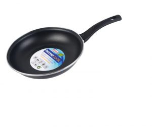 HomeHardware Non-Stick Frying Pan Enamel/ Steel 24cm Grey