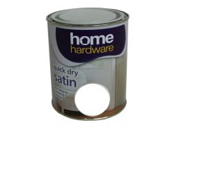 HomeHardware Quick Dry Satin White 750ml