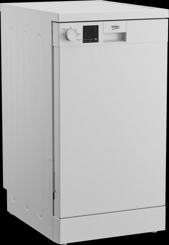 Beko DVS05C20W Slimline Dishwasher White