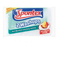 Spontex Non-Scratch Washups x 2