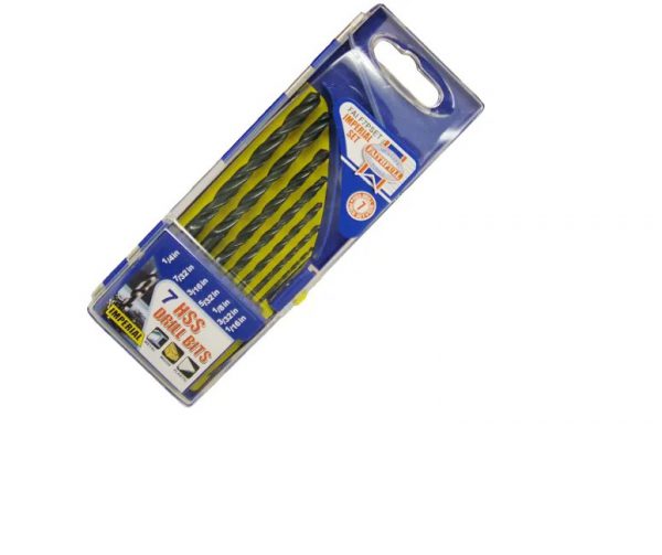 Toolbank Faithfull HSS Drill Bit Set of 7