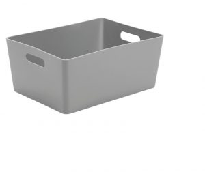 Whatmore Studio Basket Rectangular 5.02 Cool Grey