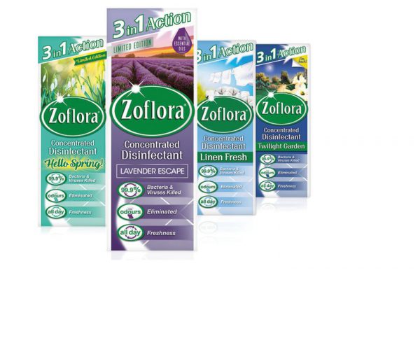 Zoflora Disinfectant Asssorted 120ml (1 Bottle)