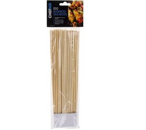 ChefAid Bamboo Skewers 25cm (x100)